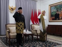 Hari Lahir Pancasila, Wapres Kenakan Pakaian Adat Melayu Saat Upacara secara Virtual