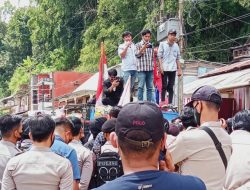 Niat Temui KPK di Mamasa, Massa Aksi KRMB Dihadang Aparat Keamanan