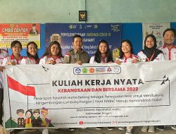 Mahasiswa KKN Kebangsaan Desa Kanamit Gelar Sosialisasi Cara Pembuatan Pupuk Hayati dan Pestisida Nabati