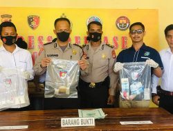 Polres Majene Kembali Ungkap Pengedaran Narkoba Sebanyak 200 Gram