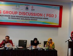 Stafsus KemenPPPA Ajak Ormas, LSM dan Aktifis Cari Solusi Perkawinan Anak di Sulbar