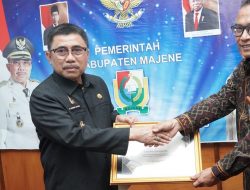 Pemkab Majene Terima Penghargaan dan Plakat dari Kemenkeu RI