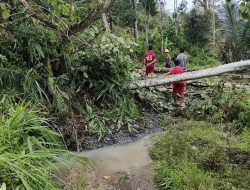 Longsor dan Tiang Listrik Tumbang | Malunda-Ulumanda
