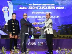 Malam Penganugerahan JMSI Aceh Award 2022 Berlangsung Meriah