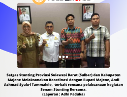 Satgas Stunting Majene Temui AST